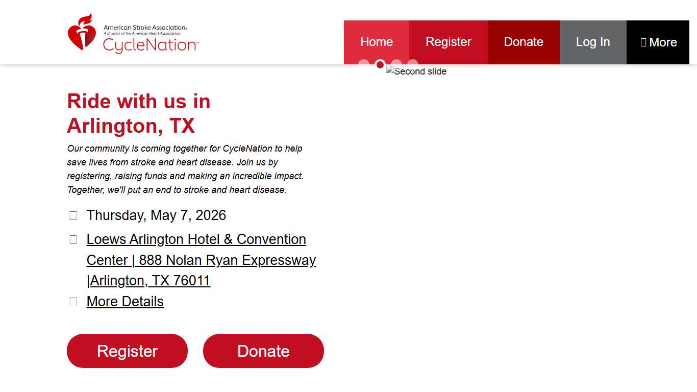 2026 Tarrant County CycleNation - American Heart Association